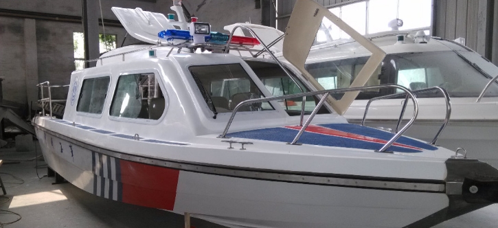 商務(wù)執(zhí)法艇718型玻璃鋼船